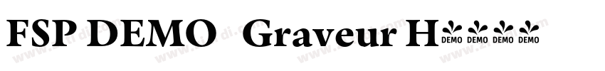 FSP DEMO   Graveur H字体转换